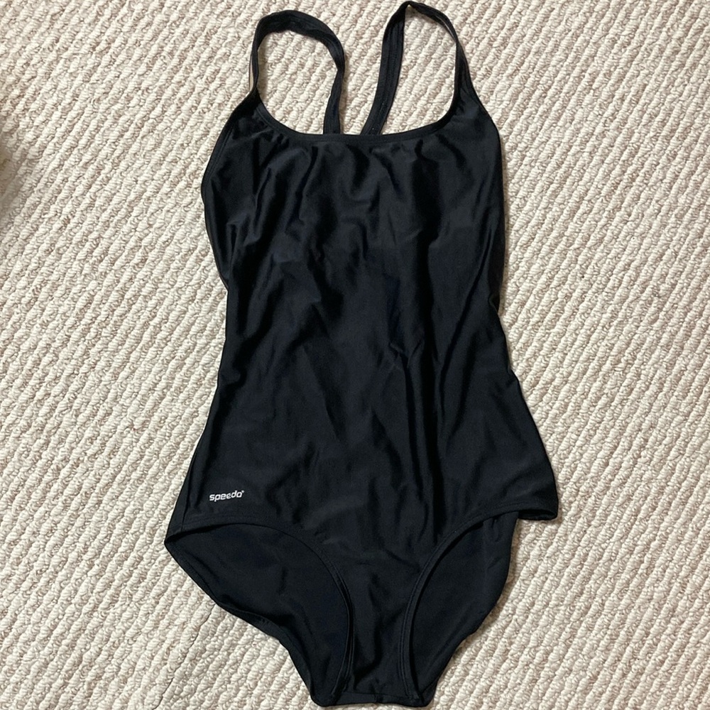 Speedo Women's Black One-Piece Swimsuit